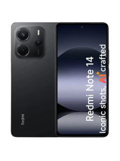 Xiaomi Redmi Note 14 4G Midnight Black 8GB 256GB - UAE Version